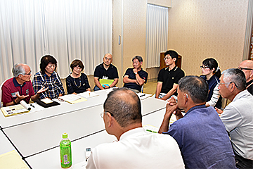 「山古志地域の住民との意見交換」の画像