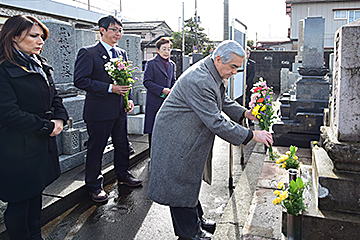 「堀口家のお墓参り」の画像