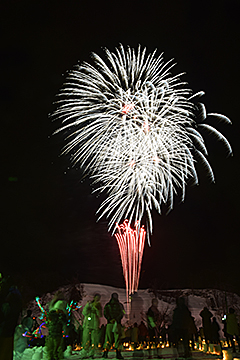 「前夜祭「雪灯りまつり」」の画像