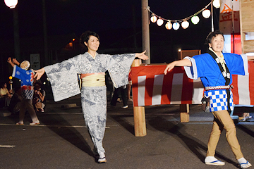 「小島谷・島崎地区の盆踊り」の画像