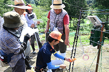 「農作物野生鳥獣被害対策アドバイザー・近藤圭介さん」の画像