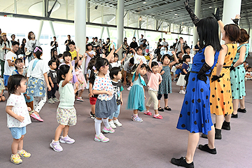 「思う存分音楽に親しんでいました」の画像