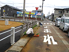 「公園の周りをきれいに」の画像