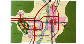 「長岡テクノポリス構想図」の画像