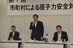 ご講演いただいた瀬戸孝則福島市長 