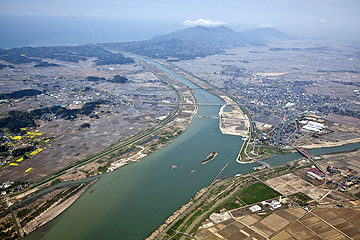 「幾多の困難を乗り越えた大河津分水路」の画像