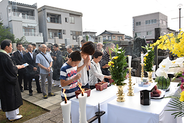 「「戦災殉難者墓前法要」」の画像