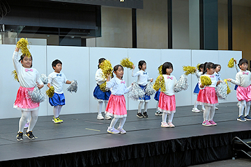 「山本保育園の園児からの激励」の画像1